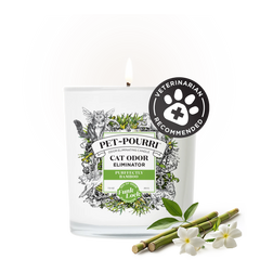 Purrfectly Bamboo Candle - Pet~Pourri Candle