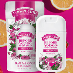 Pink Citron Pocket Sprayer - Poo~Pourri Toilet Spray