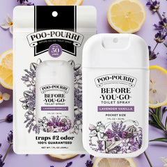 Lavender Vanilla Pocket Sprayer - Poo~Pourri Toilet Spray